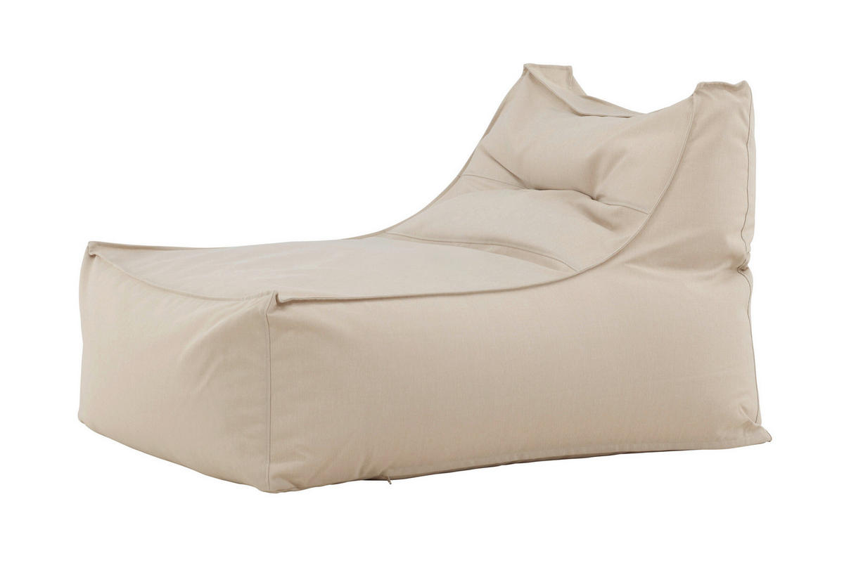 LOUNGEFÅTÖLJ  - beige, Modern, textil (90/83/118cm) - Gardenson