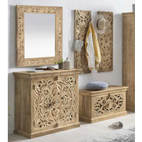 GARDEROBE 5-teilig  in 170/149/40 cm  - Naturfarben, Design, Holz (170/149/40cm) - MID.YOU