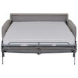 SCHLAFSOFA Chenille Anthrazit  - Anthrazit/Schwarz, Design, Textil (184/91/99cm) - Xora