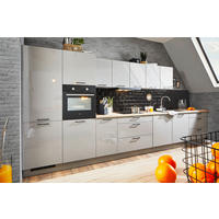 BUCĂTĂRIE LA COMANDĂ   - gri, Design, material pe bază de lemn - Moderano