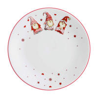 DEZERTNÝ TANIER NOELLE  21 cm   - biela, Basics, keramika (21cm) - X-Mas
