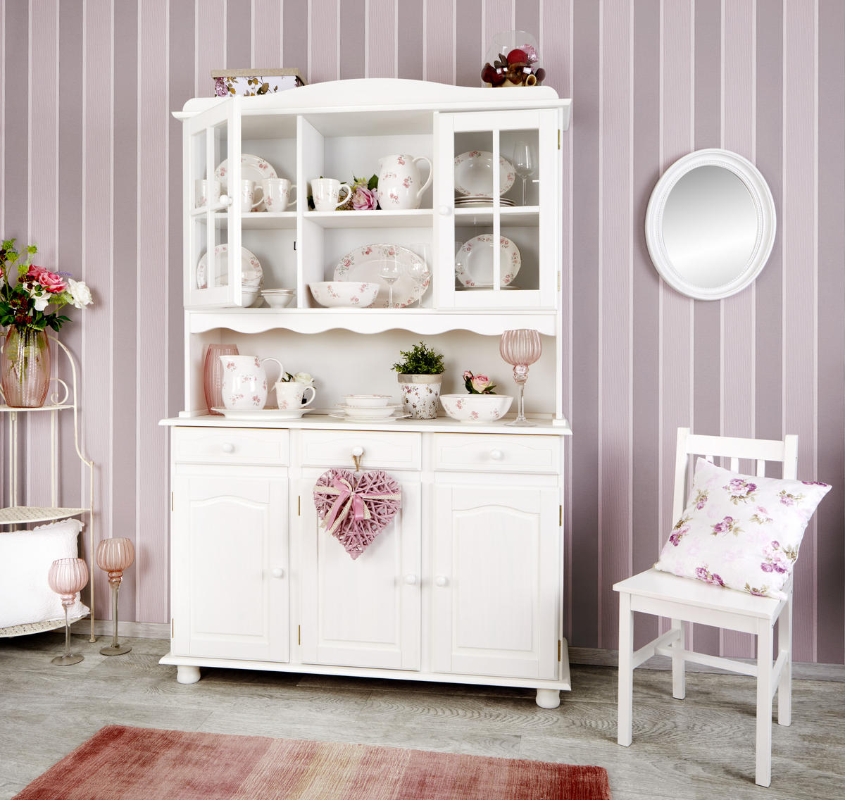 BIFE 130/198/43 cm   - bijela, Lifestyle, drvo (130/198/43cm) - MID.YOU