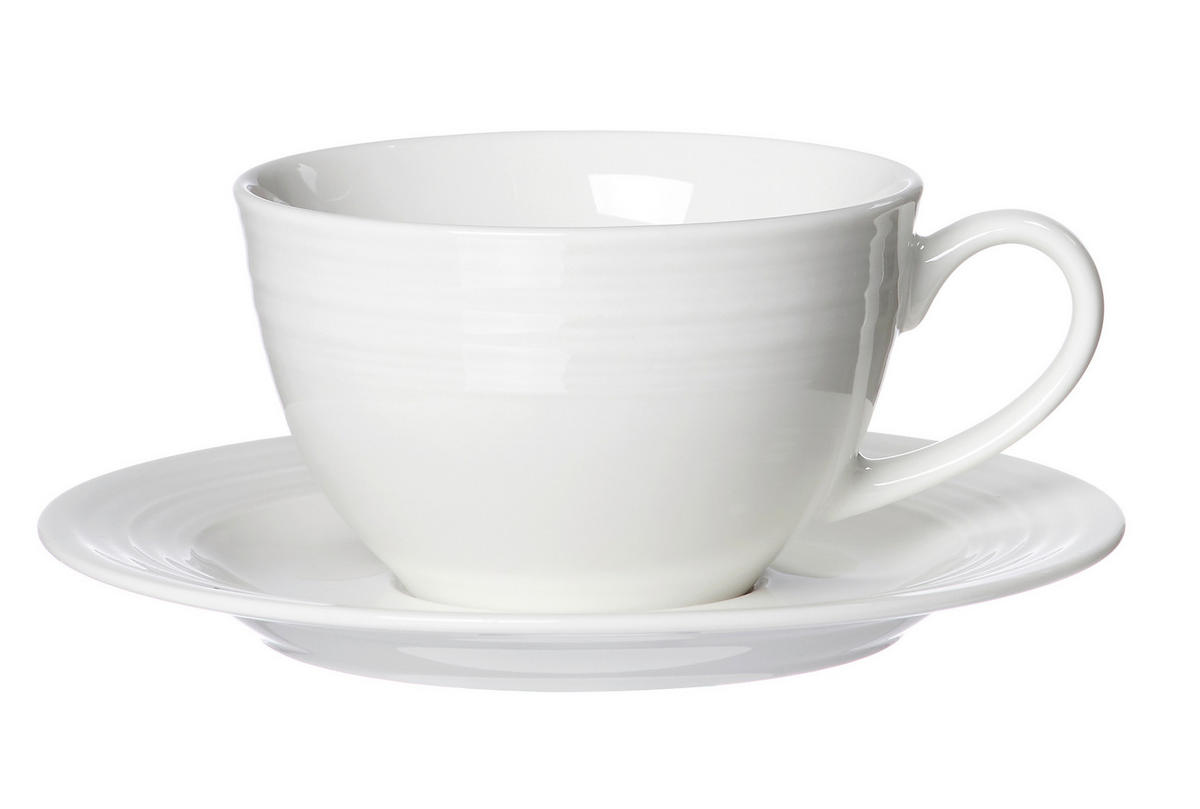 UNTERTASSE LEVI 15,5 cm  - Weiß, Basics, Keramik (15,5cm) - Ritzenhoff Breker