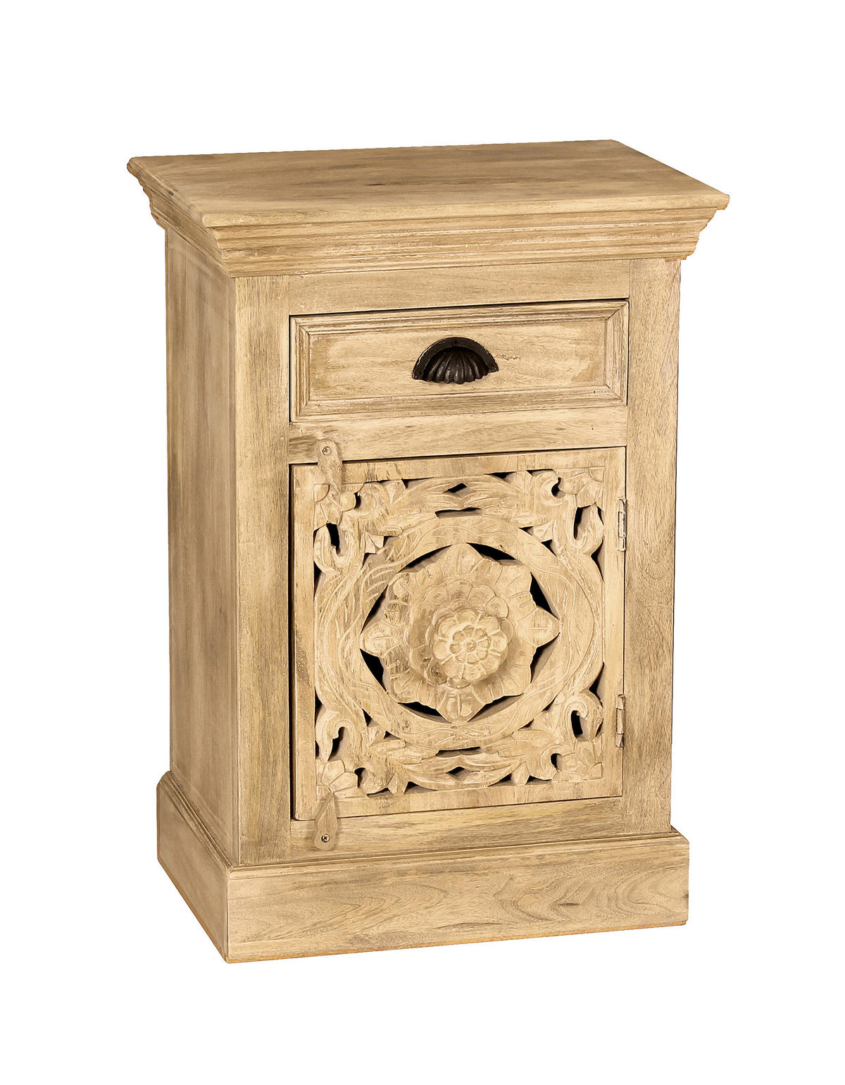 BADEZIMMER 5-teilig  in  - Schwarz/Naturfarben, Basics, Holz/Metall - Livetastic