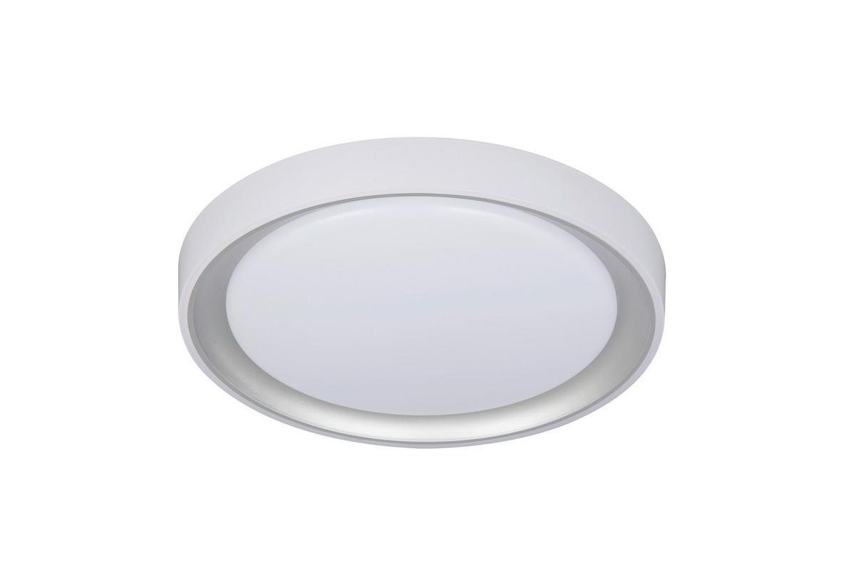 LED-DECKENLEUCHTE 40/7,53 cm   - Weiß, Basics, Kunststoff/Metall (40/7,53cm) - Novel