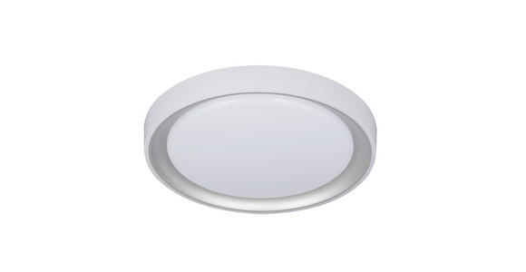 LED-DECKENLEUCHTE 40/7,53 cm   - Weiß, Basics, Kunststoff/Metall (40/7,53cm) - Novel