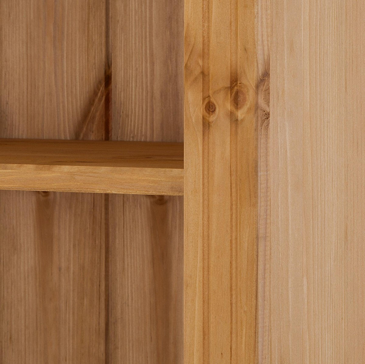 BÜCHERWAND Kiefer massiv Kieferfarben  - Kieferfarben, Design, Holz (74/223/37cm) - Livetastic