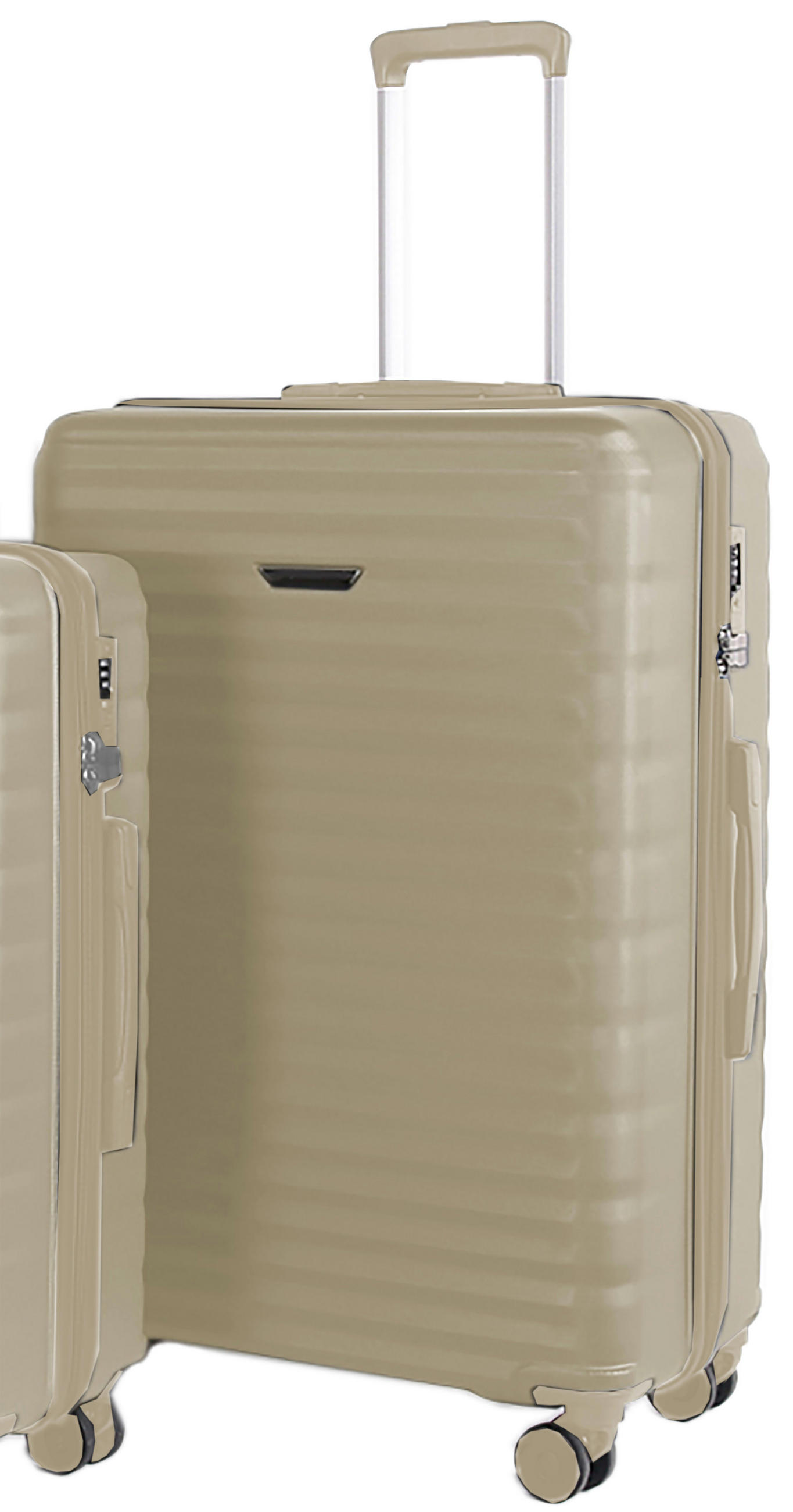 REISEKOFFER Beige  - Beige, Design, Kunststoff/Textil (52/76,5/29,5cm) - Novel