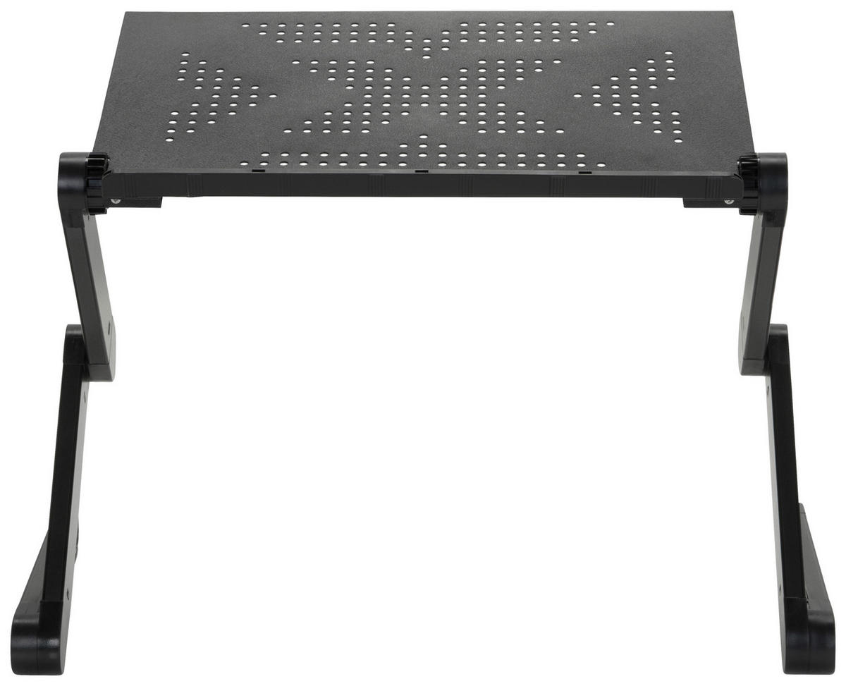 SCHREIBTISCHAUFSATZ  Schwarz  - Schwarz, Basics, Metall (52,5/4-39,5/25,5cm) - MID.YOU