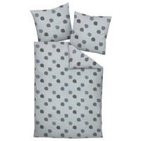 BETTWÄSCHE Seersucker 135/200 cm  - Salbeigrün, Design, Textil (135/200cm) - Janine