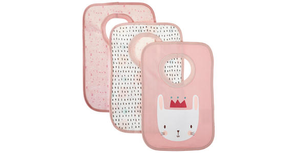 LÄTZCHEN - Rosa, Basics, Textil (25/38cm) - My Baby Lou