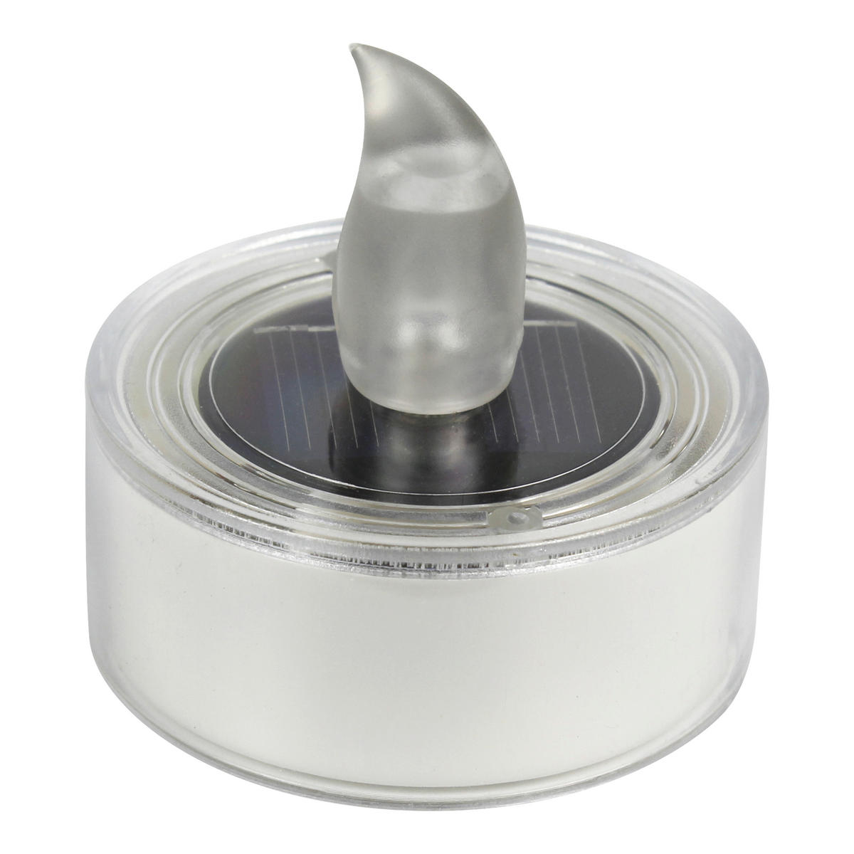 Solarleuchte Amarillo 10er Set Amarillo 5,2/5 cm   - Weiß, Basics, Kunststoff (5,2/5cm) - Ambia Garden