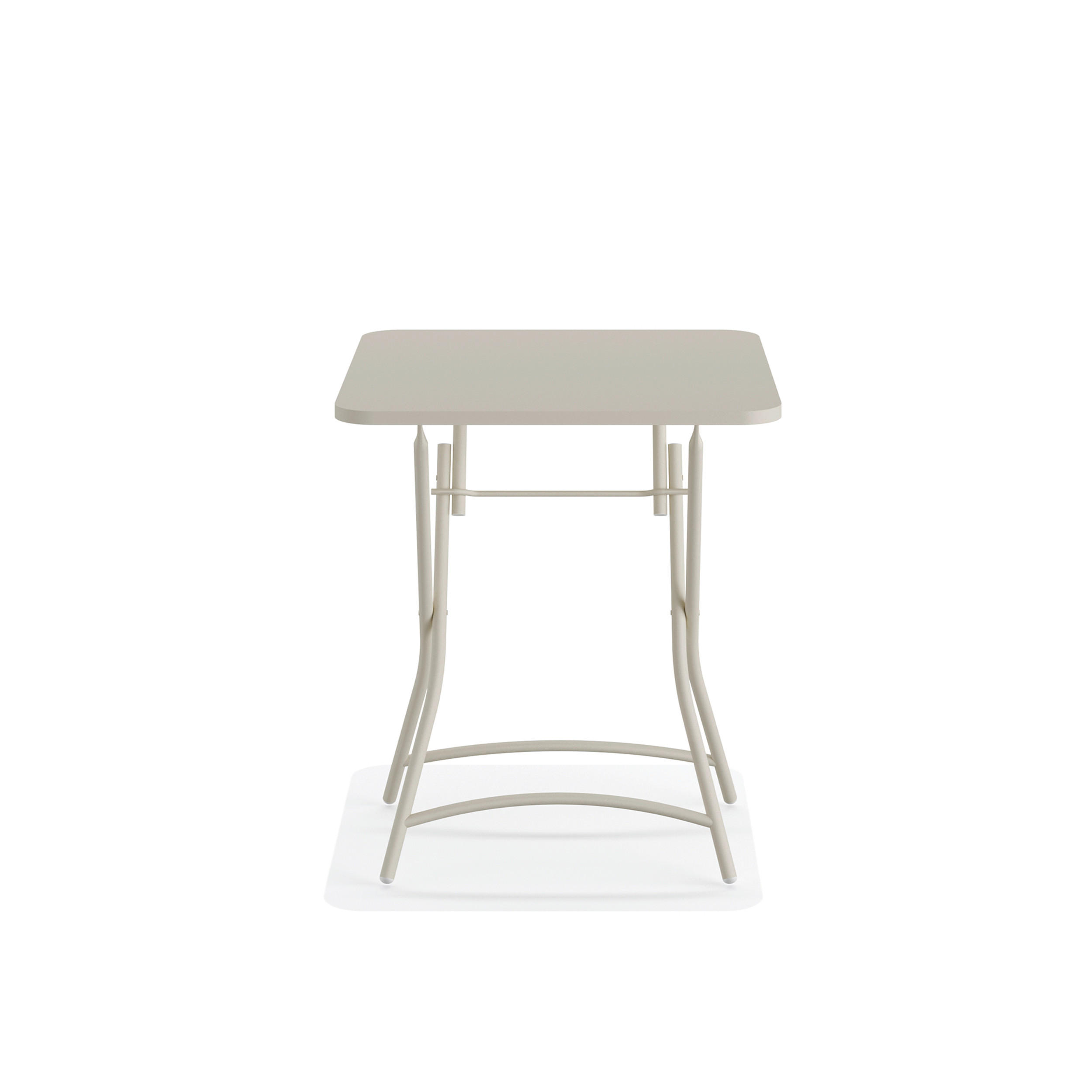 BISTROTISCH     Beige  - Beige, LIFESTYLE, Metall (60/74/60cm) - Gardenson