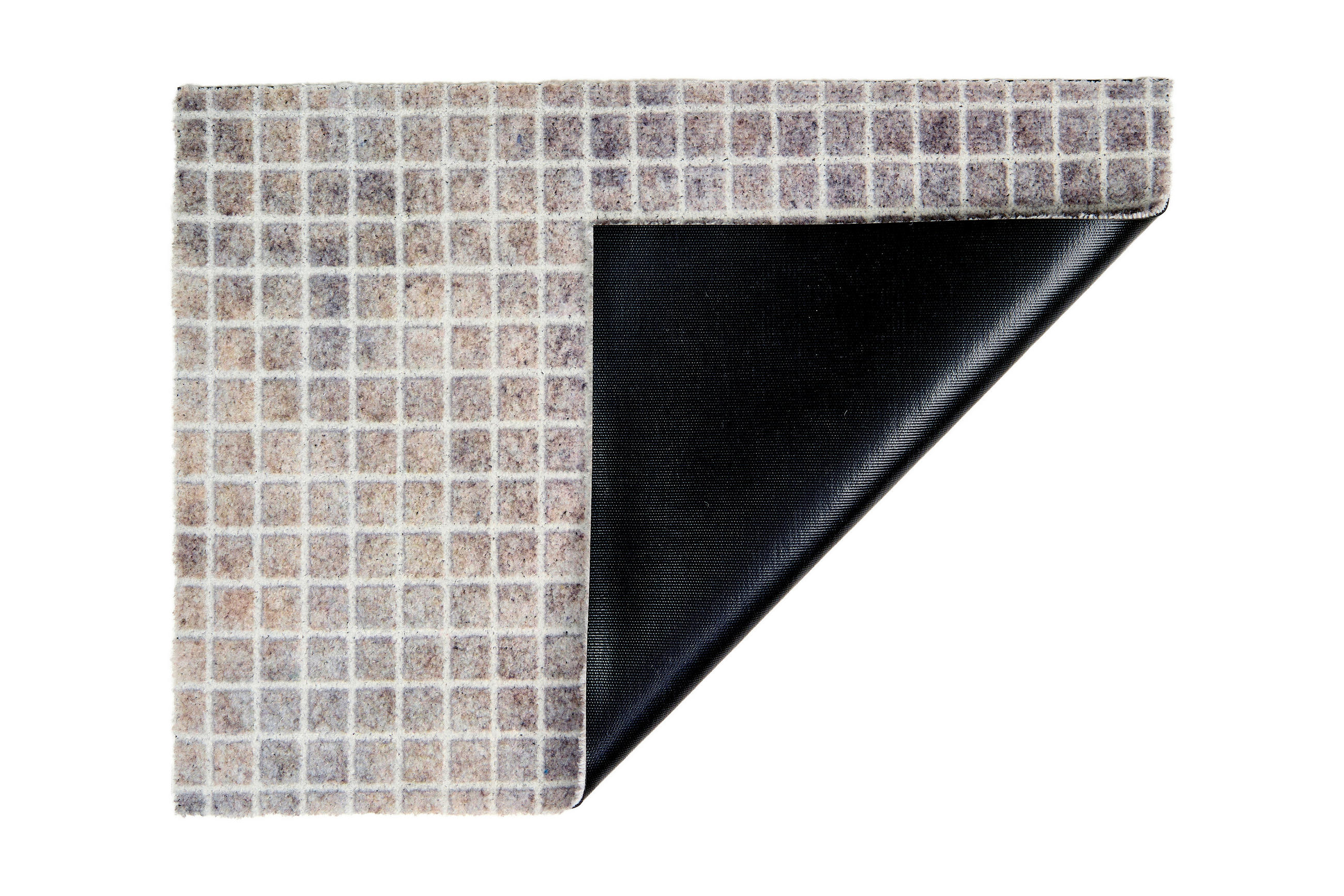 FUSSMATTE - Beige/Hellgrau, Design, Textil (50/70cm) - Schöner Wohnen