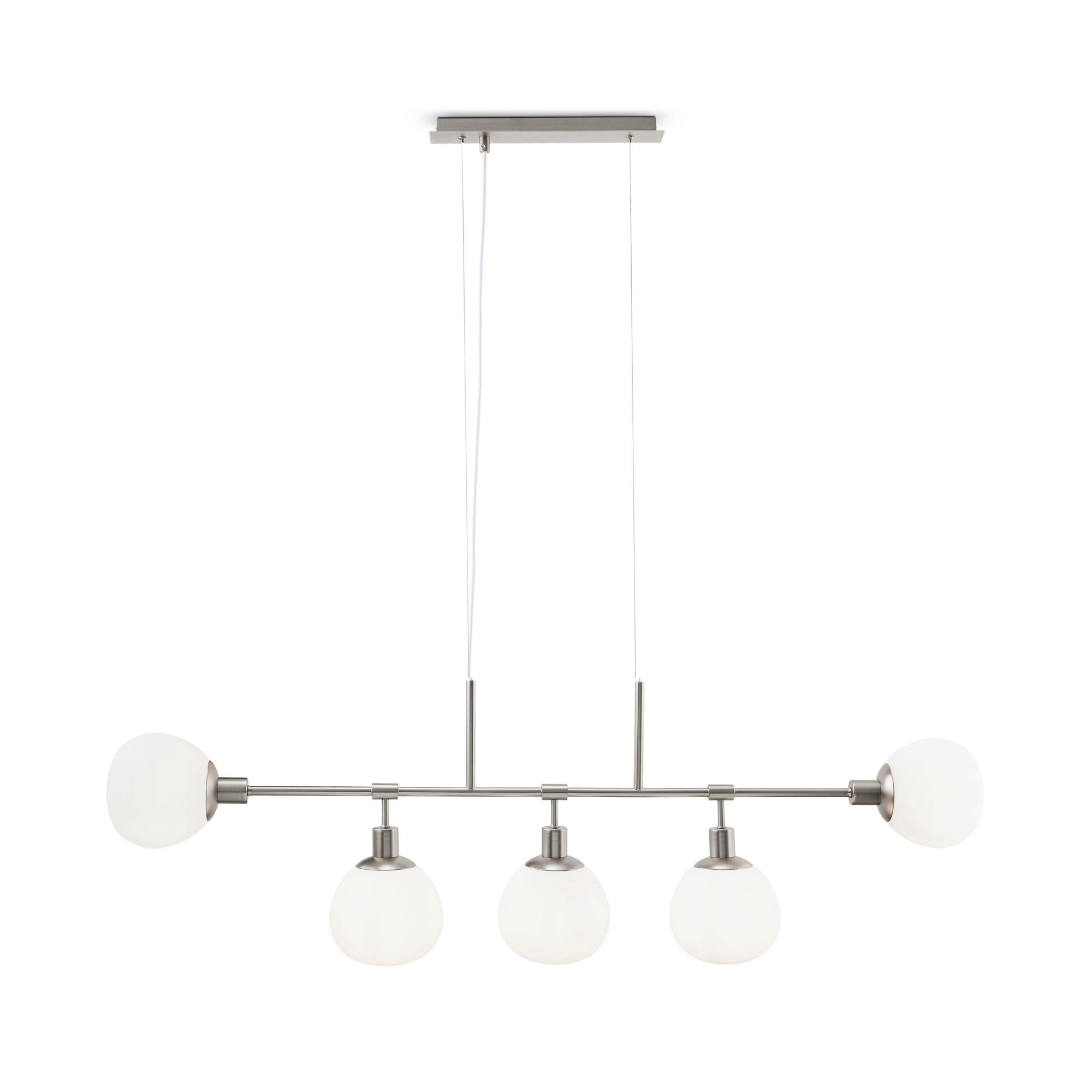Maytoni Pendelleuchte Modern Weiß, Nickel 15x37.3x120 cm