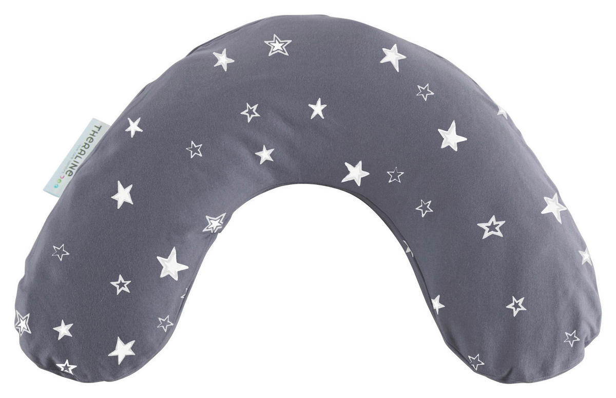 NACKENKISSEN 21/100 cm  - Grau, Basics, Textil (21/100cm) - Theraline