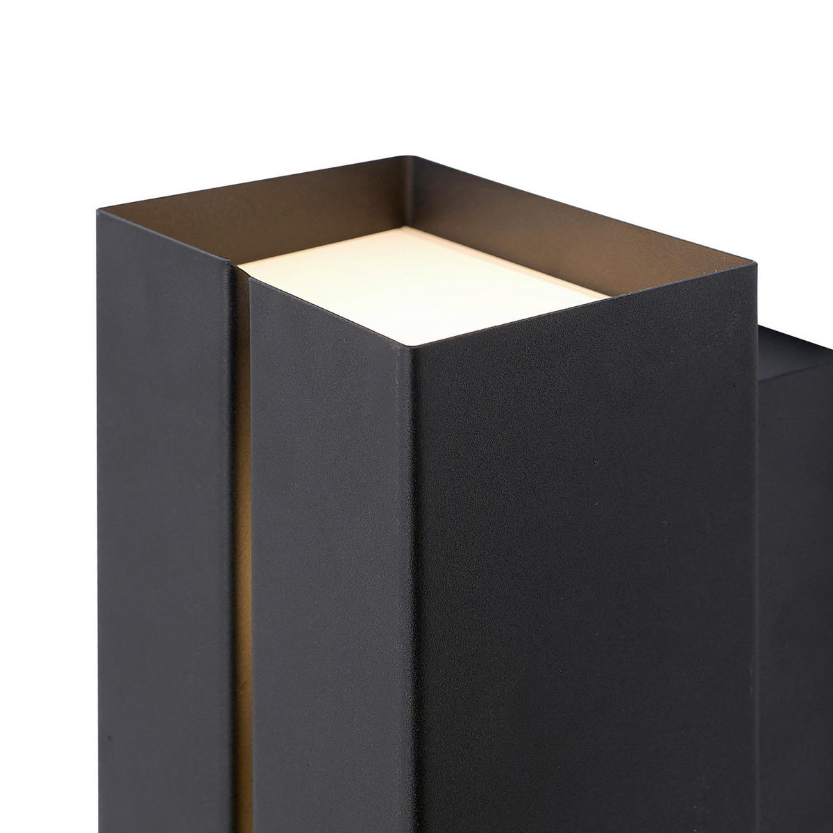 AUßENWANDLEUCHTE Clarini 13/29,5/12,5 cm   - Schwarz, Design, Metall (13/29,5/12,5cm) - Nordlux