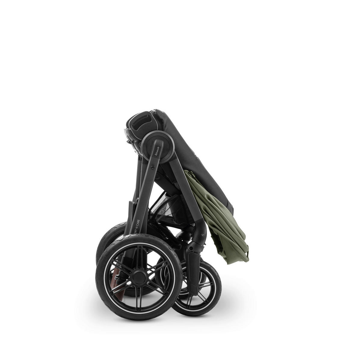 BUGGY Comfort N Care  - Anthrazit/Schwarz, Basics, Kunststoff/Textil (60/107/87,5cm) - Hauck