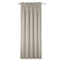FERTIGVORHANG blickdicht  - Creme, Basics, Textil (135/245cm)