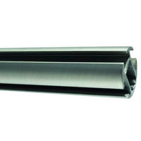 INNENLAUFSTANGE 160 cm  - Edelstahlfarben, Basics, Metall (160cm) - Homeware