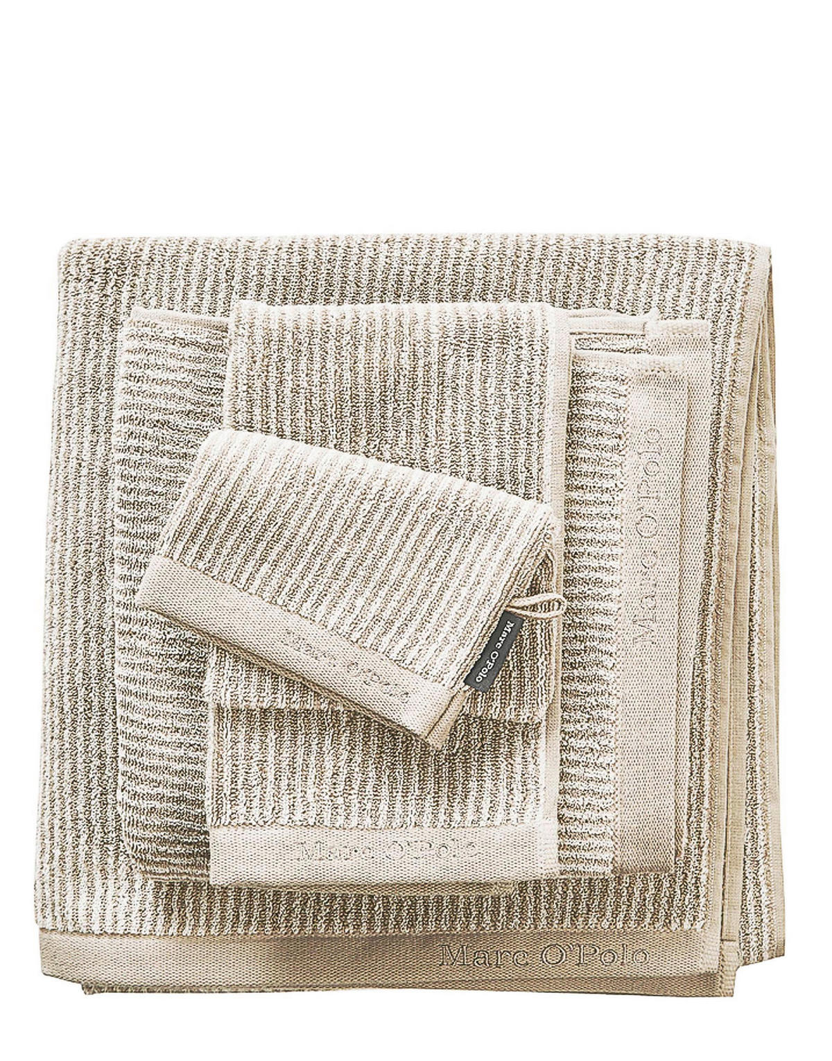 RUČNIK 50/100 cm , bež  TIMELESS TONE  - bež, Design, tekstil (50/100cm) - Marc O'Polo