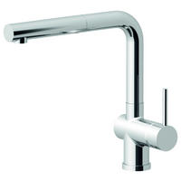 KÜCHENARMATUR 45009-00 Unterfensterarmatur  - Chromfarben, Basics, Metall (12/26/28,3cm)