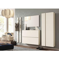 GARDEROBENSCHRANK Gardasee 60/179/33 cm  - Sandfarben/Anthrazit, Design, Holzwerkstoff (60/179/33cm) - Moderano