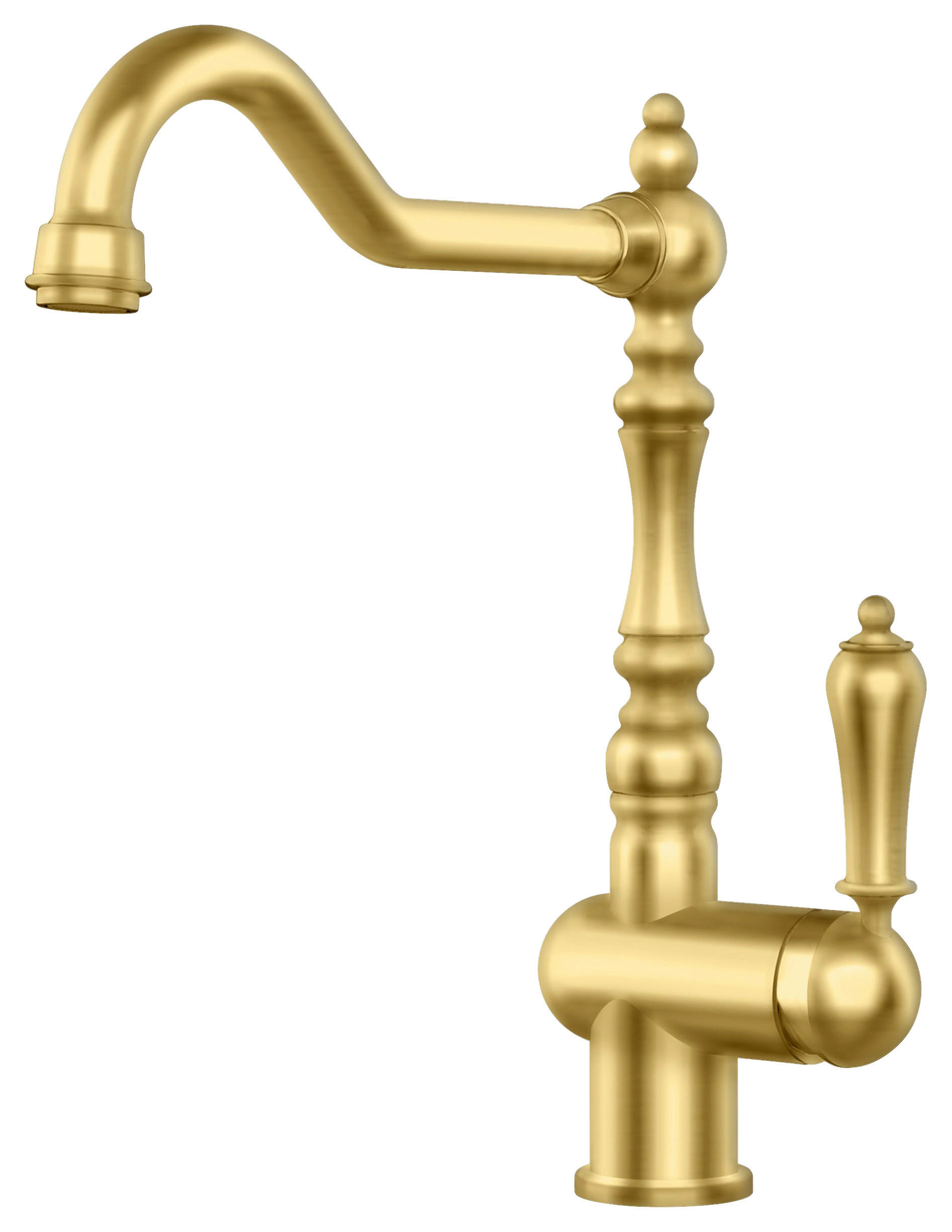 KÜCHENARMATUR Rubi  - Goldfarben, Basics, Metall (23,0/31,1/12,25cm) - Systemceram