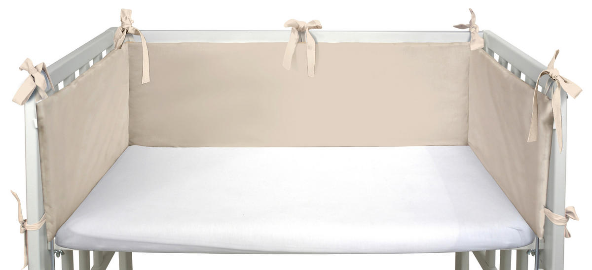 NESTCHEN   25/170 cm  - Sandfarben/Weiß, Basics, Textil (25/170cm) - Patinio