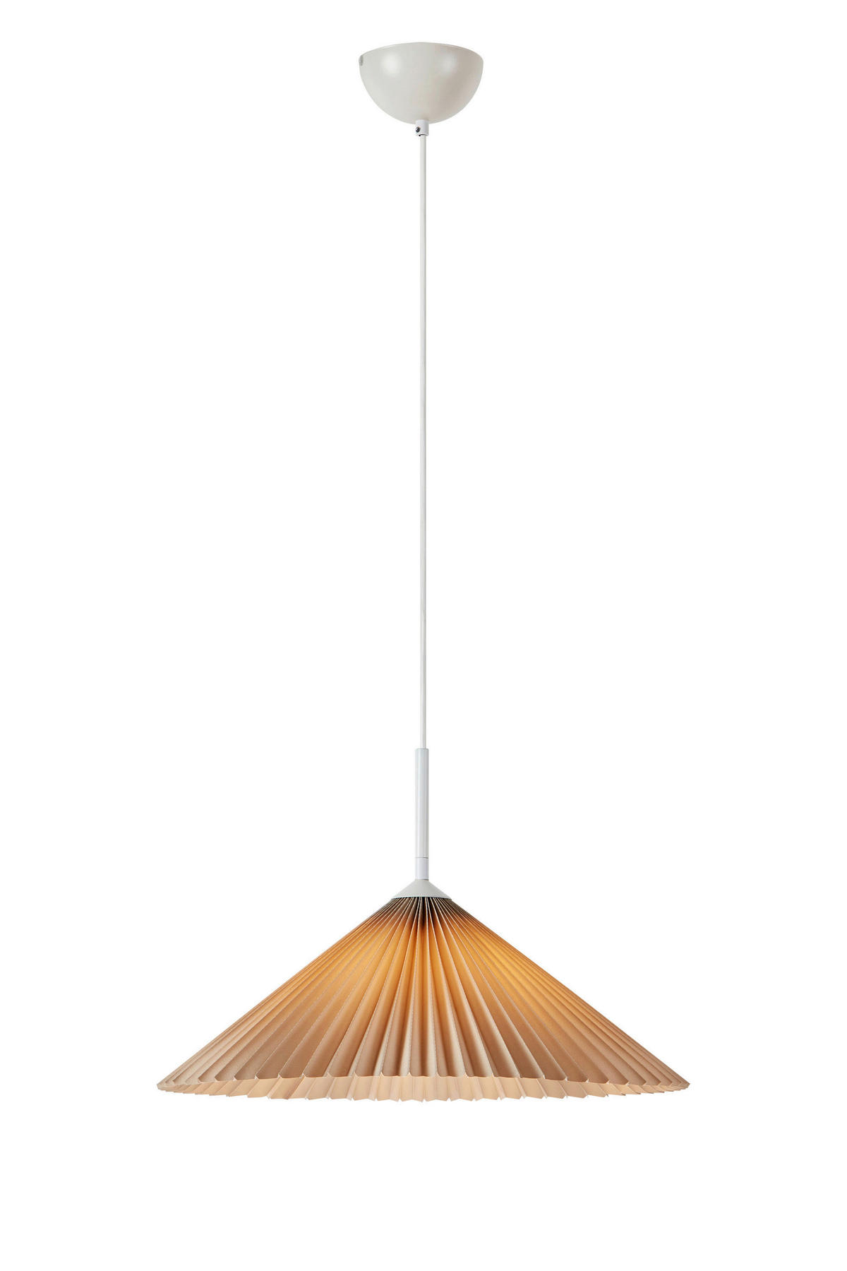 HÄNGELEUCHTE 50/30 cm   - Beige, Basics, Kunststoff/Metall (50/30cm) - Markslöjd