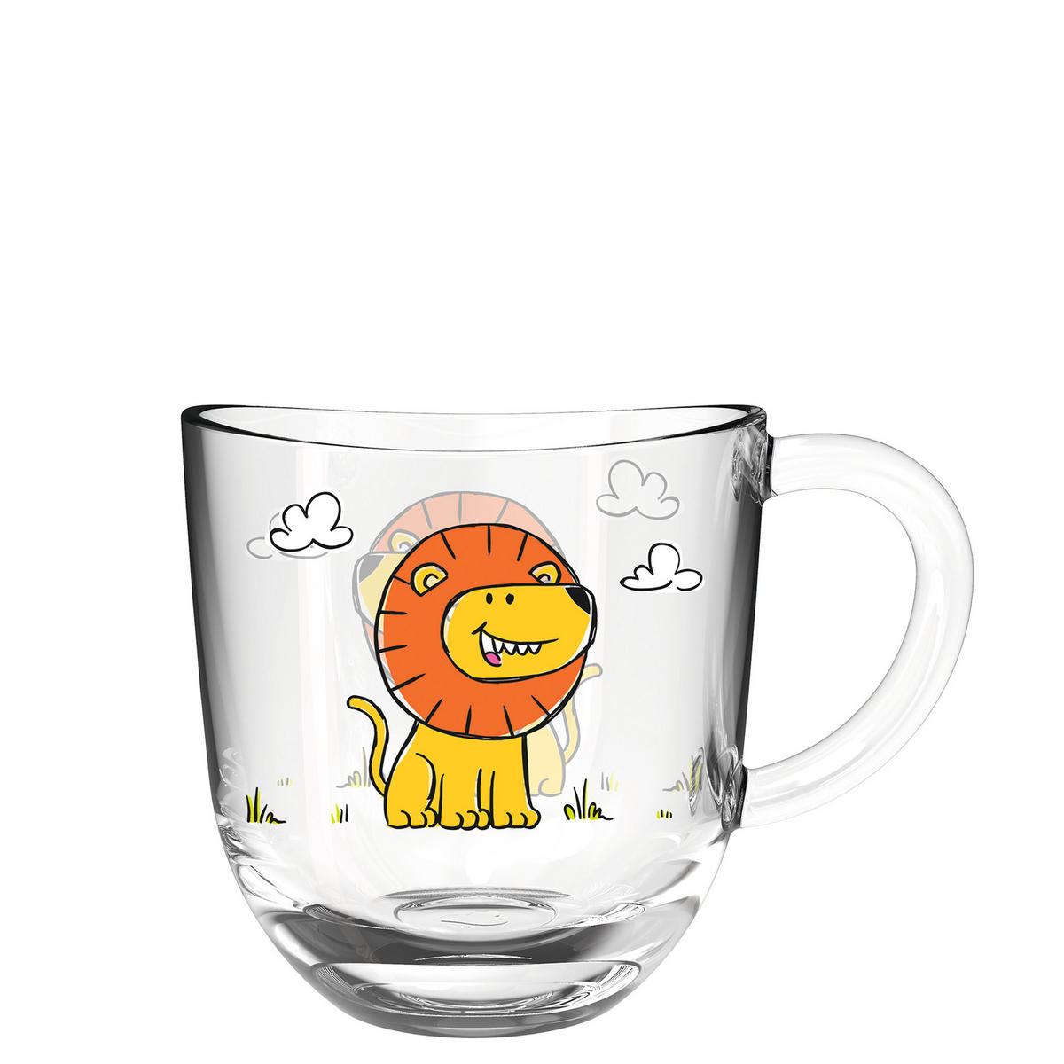 TASSENSET 6-teilig  - Transparent, Trend, Glas (13,60/14,10/8,70cm) - Leonardo