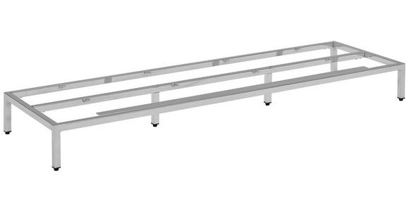 FUßGESTELL  in 135/13/40 cm  - Chromfarben, Basics, Metall (135/13/40cm) - Novel