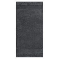 RUČNÍK, 50/100 cm, barvy grafitu, fialová, barvy stříbra, tmavě šedá, olivově zelená, béžová hnědá - barvy stříbra/tmavě šedá, Design, textil (50/100cm) - Cawoe