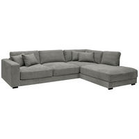 SOFFA i flatväv grågrön  - grågrön/wengefärgad, Klassisk, metall/trä (311/85/108/220cm) - Hom`in