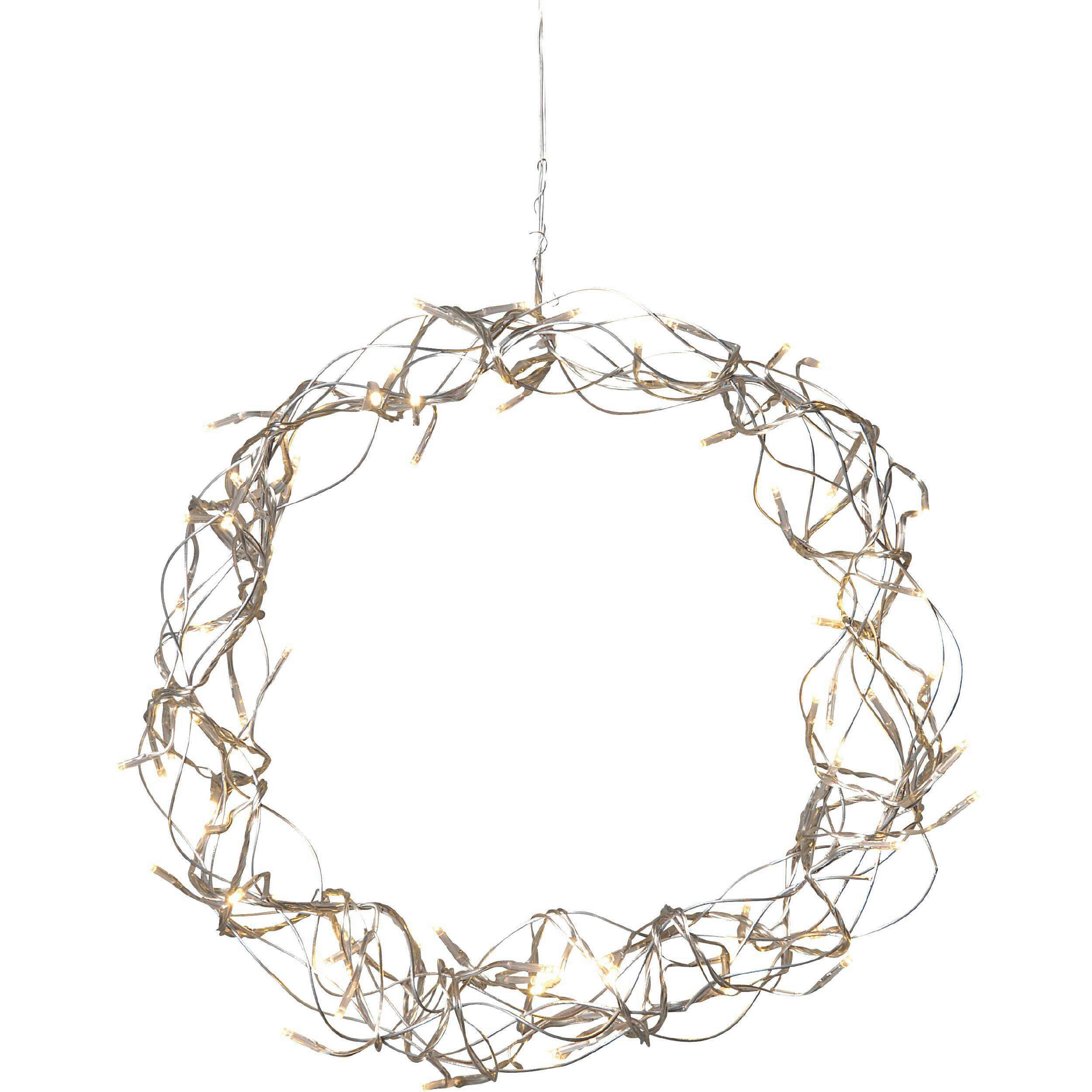 LED-DEKOLEUCHTE  - Transparent/Silberfarben, Basics, Kunststoff/Metall (60cm) - Eglo