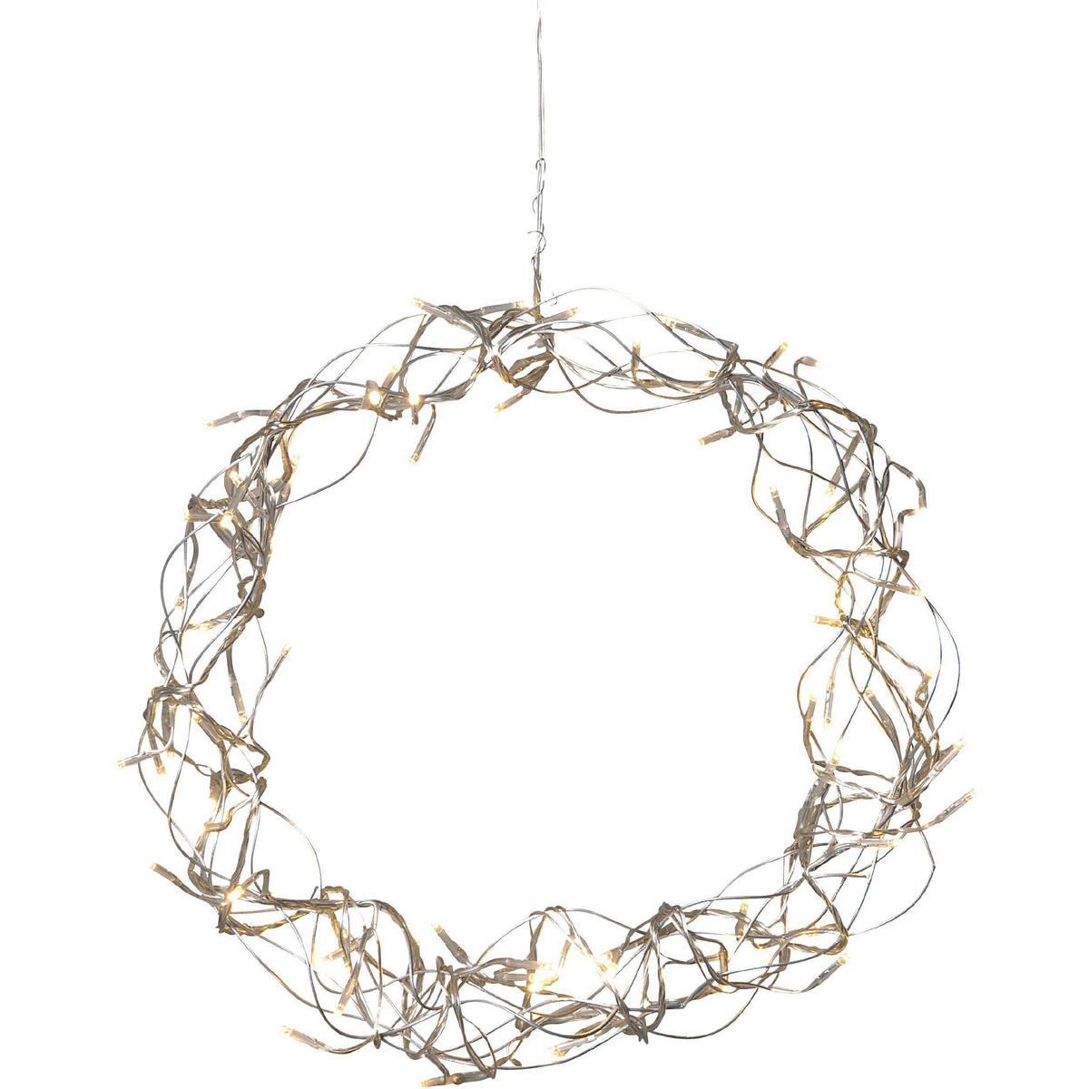 LED-DEKOLEUCHTE  - Transparent/Silberfarben, Basics, Kunststoff/Metall (60cm) - Eglo