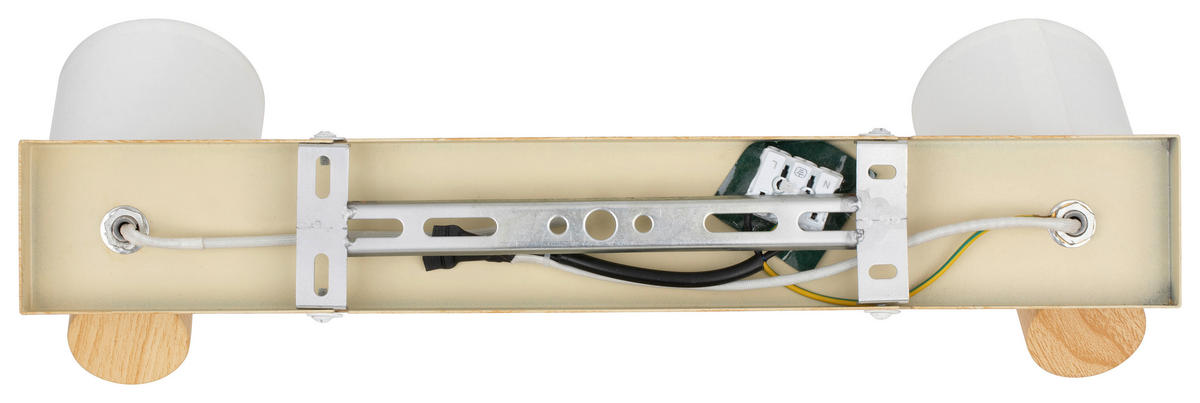 DECKENLEUCHTE    41/11,5/12,5 cm  - Weiß, Trend, Textil/Metall (41/11,5/12,5cm) - Novel