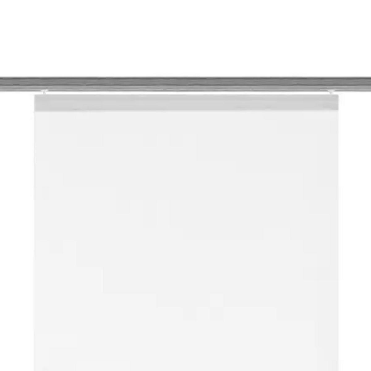 FLÄCHENVORHANG ROM, WEISS     60/245 cm  - Weiß, Basics, Textil (60/245cm)