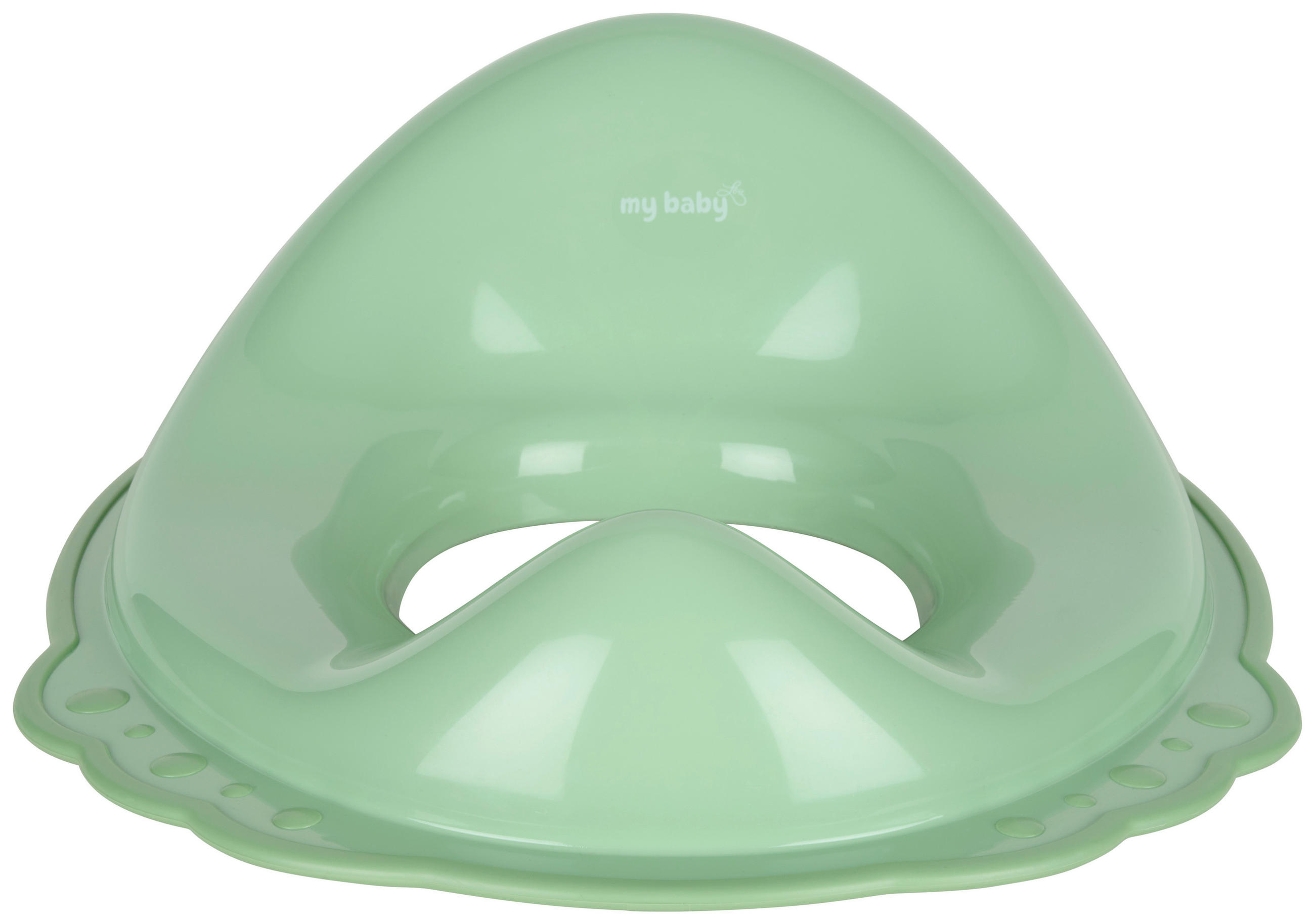 TRÉNOVACÍ ZÁCHOD PRO DĚTI - světle zelená, Basics, plast (40/31,7/16,1cm) - My Baby Lou