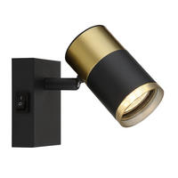 STRAHLER - Schwarz/Kupferfarben, Design, Kunststoff/Metall (7/9cm) - Globo