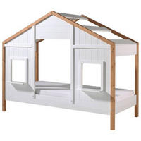 HAUSBETT 90/200 cm  - Eichefarben/Weiß, MODERN, Holz (90/200cm) - MID.YOU