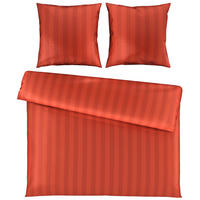 BETTWÄSCHE Dobby Satin 200/200 cm  - Rotbraun, KONVENTIONELL, Textil (200/200cm) - Novel