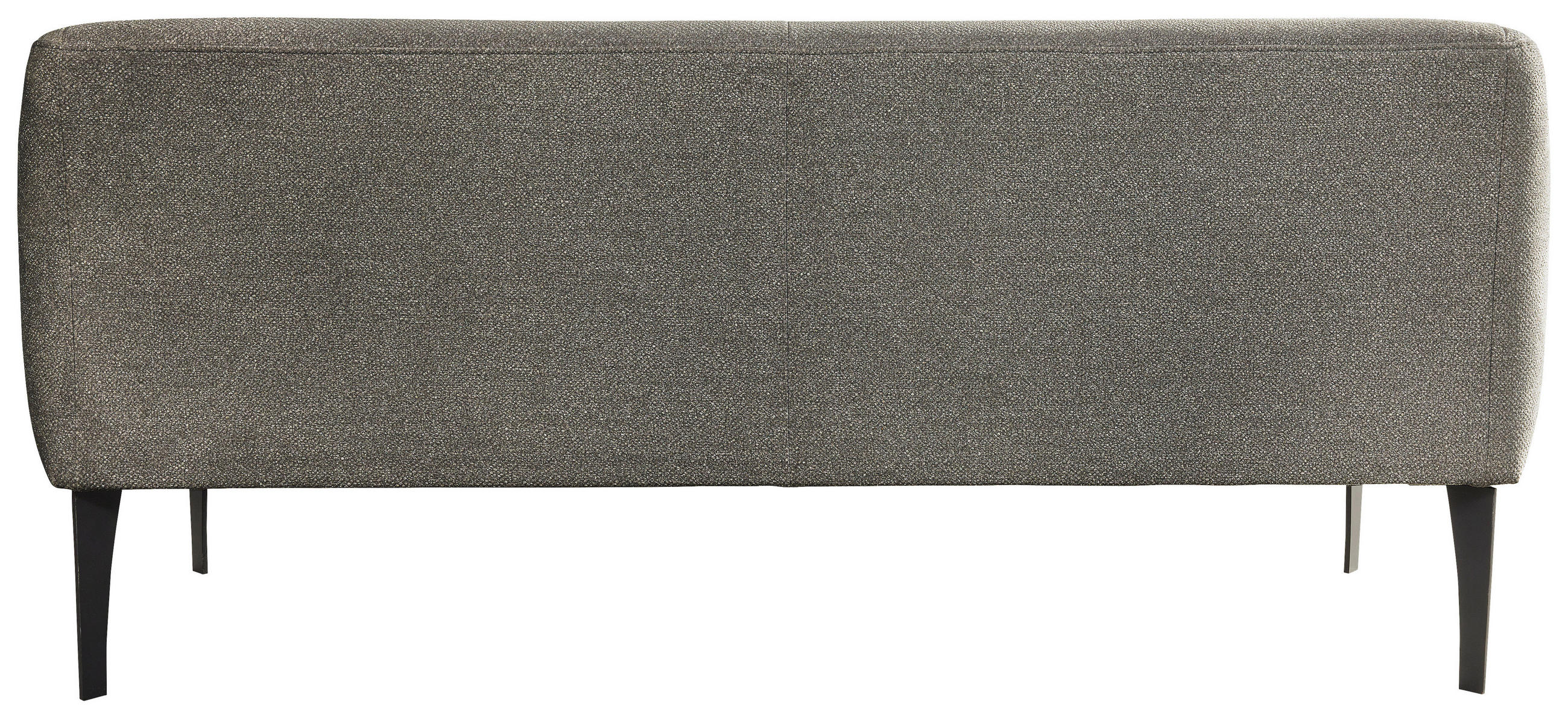 SITZBANK in Textil Grün  - Schwarz/Grün, Konventionell, Textil/Metall (197/85/72cm) - Moderano
