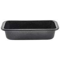 BACKBLECH 29/13/6,5 cm  - Schwarz/Weiß, Basics, Metall (29/13/6,5cm) - Homeware Profession.