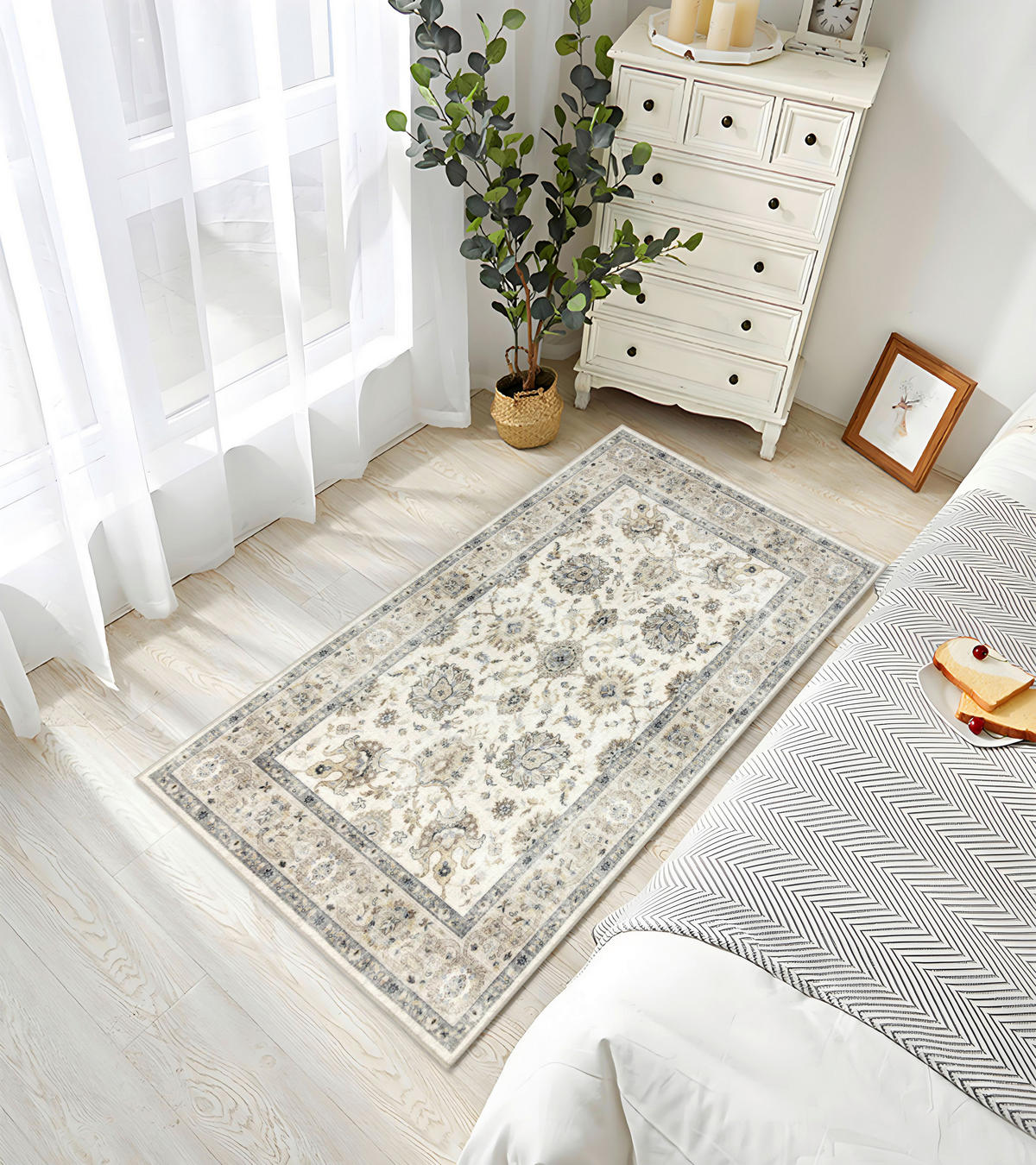 VINTAGE-TEPPICH  Wohnzimmer 80/150 cm Beige rechteckig  - Beige, KONVENTIONELL, Textil (80/150cm) - Novel