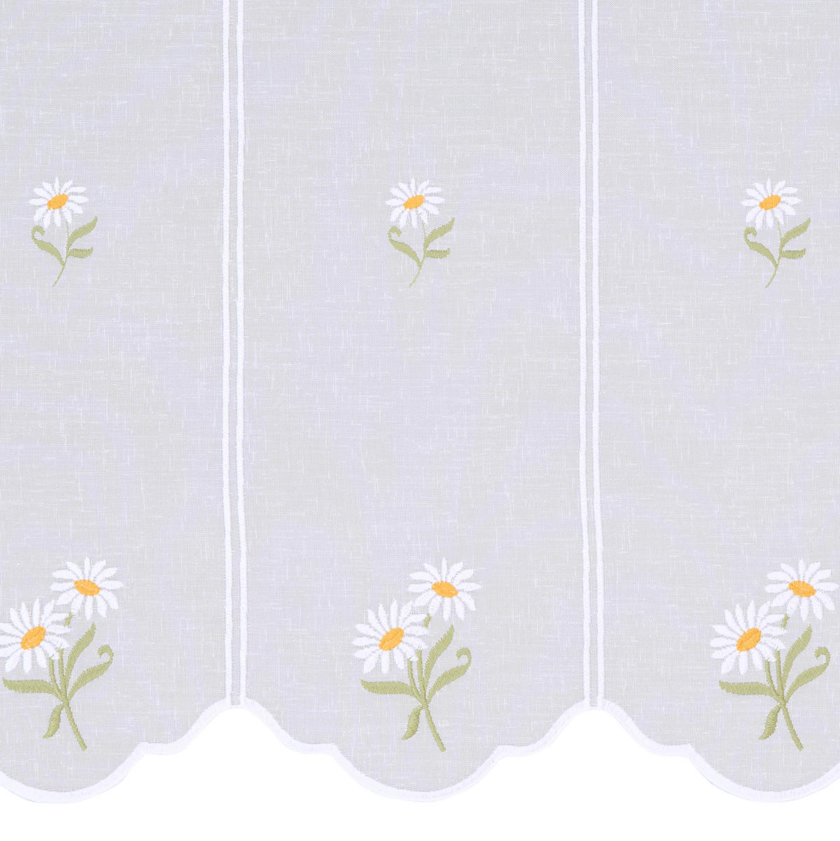 KURZGARDINE 45 cm   - Weiß, KONVENTIONELL, Textil (45cm) - Esposa