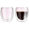KAFFEEGLAS - Rosa, KONVENTIONELL, Glas (8,8/8,9cm) - Novel