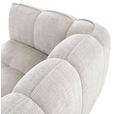 ECKSOFA in Chenille Creme  272/172 cm  - Creme/Schwarz, KONVENTIONELL, Kunststoff/Textil (272/172cm) - Carryhome