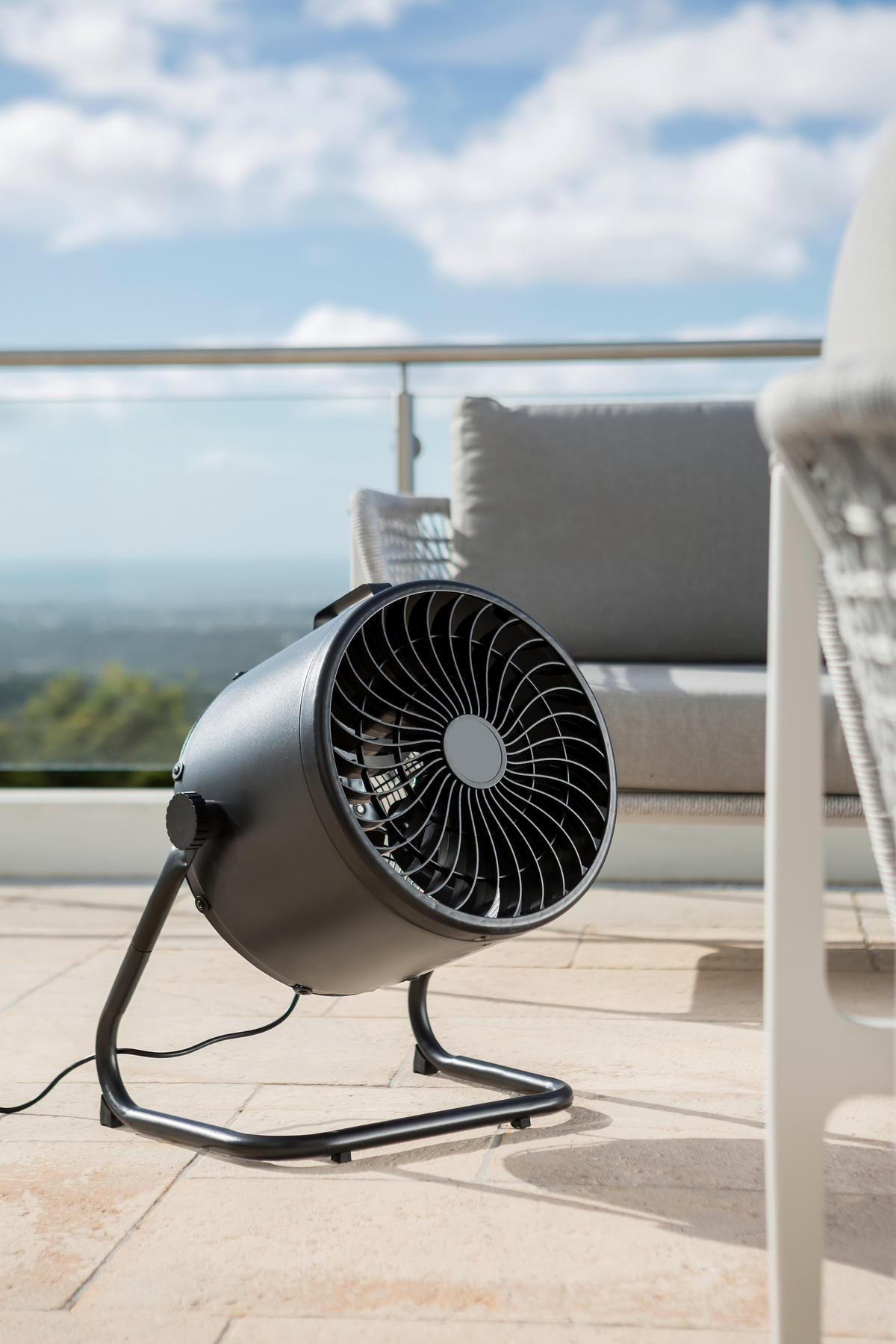 GOLVFLÄKT - svart, Trend, metall (51/33/57cm) - Mican