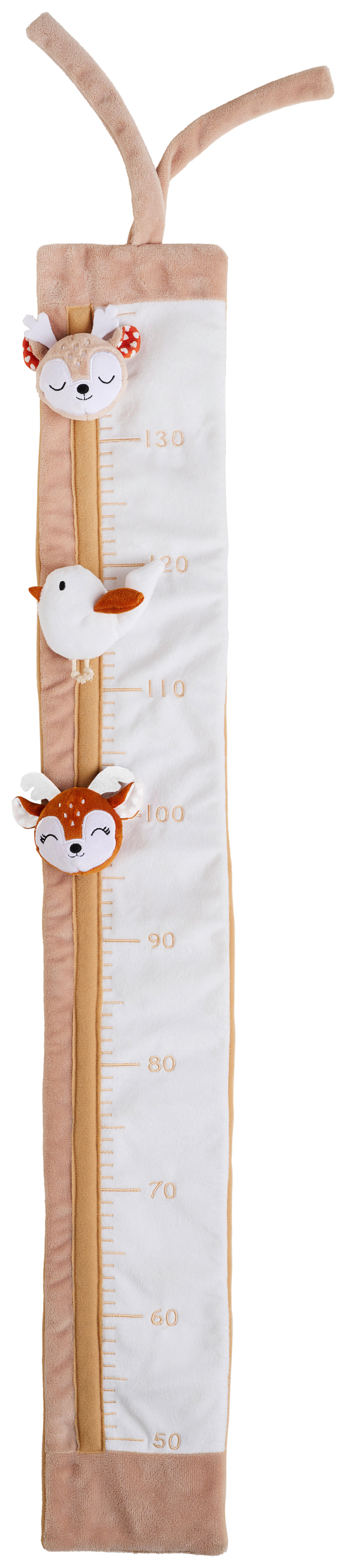DĚTSKÝ METR - hnědá, Basics, textil (100cm) - Patinio